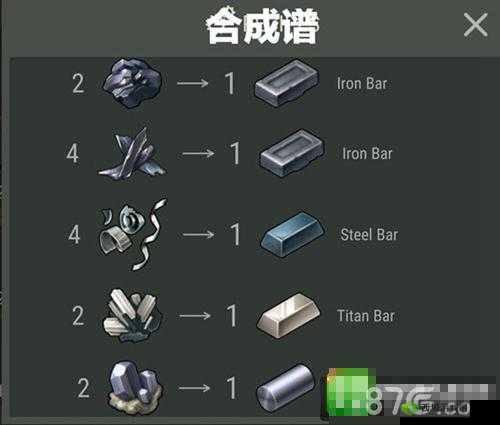地球末日生存通讯塔合成方法与所需材料详细介绍